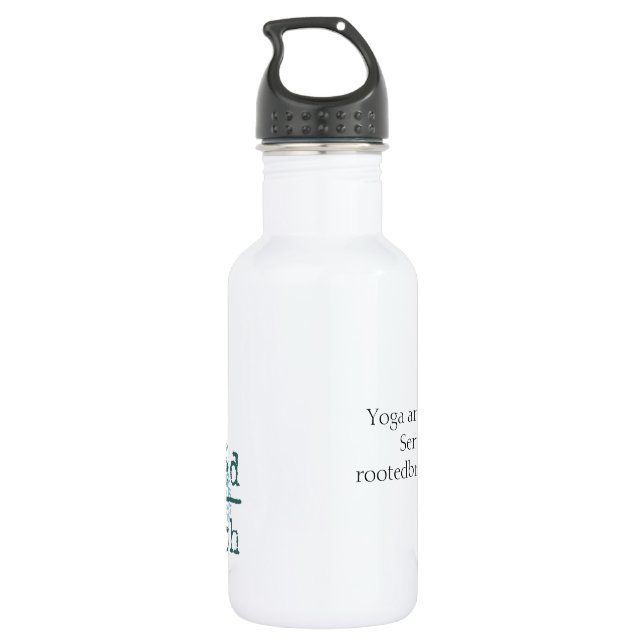 Rooted Breath Water Bottle (18 oz) (Back)