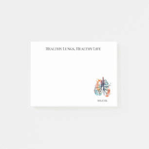 Rooted in Breath, custom Post-it Notes