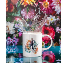 Rooted in Breath Watercolor Lungs Custom