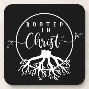 Rooted in Christ Beverage Coaster