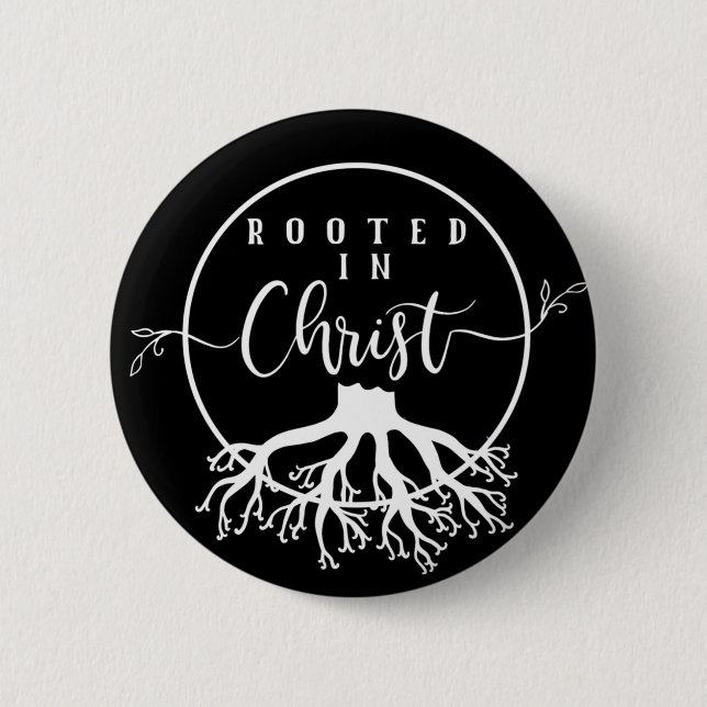 Rooted in Christ Button (Front)
