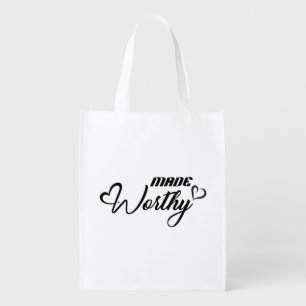 Rooted In Christ Christian Grocery Bag