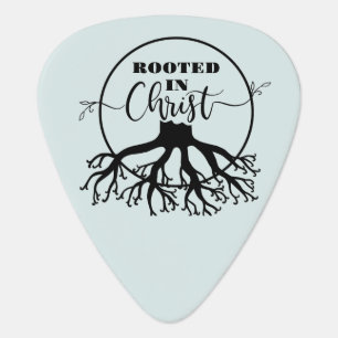 Rooted in Christ Guitar Pick