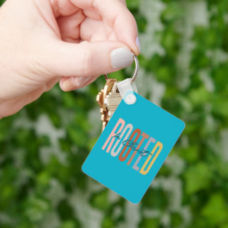 Rooted In Christ Keychain