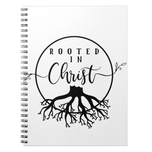 Rooted in Christ Notebook