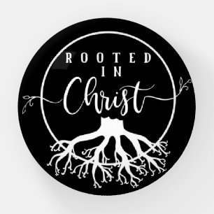 Rooted in Christ Paperweight
