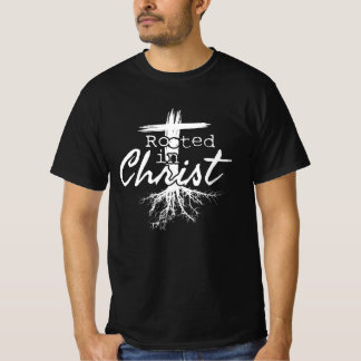 Rooted in christ, religious christian T-Shirt