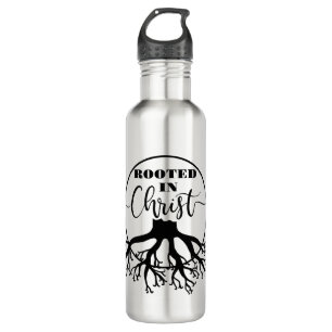 Rooted in Christ Stainless Steel Water Bottle