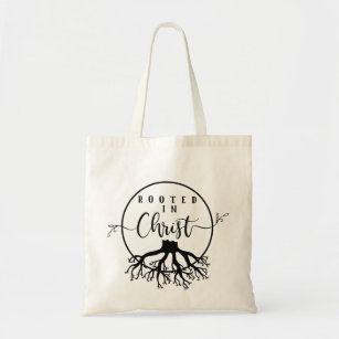 Rooted in Christ Tote Bag