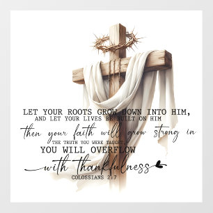 Rooted in Faith Artwork Wall Decal
