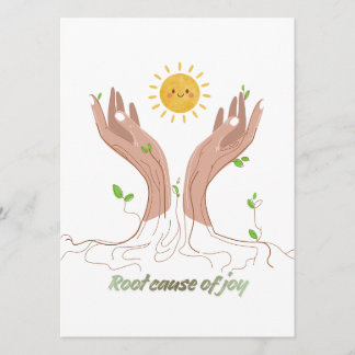 Rooted in Happiness | Uplifting Nature Card