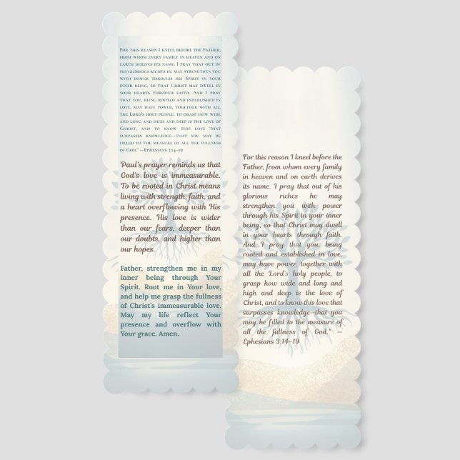 Rooted in Love Bookmarks (Front & Back)