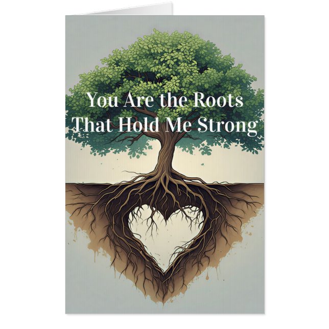 Rooted in Love Card (Front)