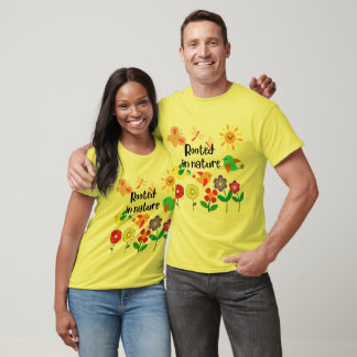 "Rooted in Nature" Eco-Inspired Graphic T-Shirt