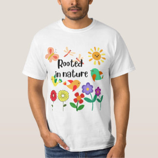"Rooted in Nature" Eco-Inspired Graphic T-Shirt