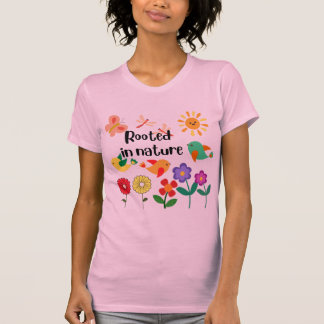 "Rooted in Nature" Eco-Inspired Graphic T-Shirt