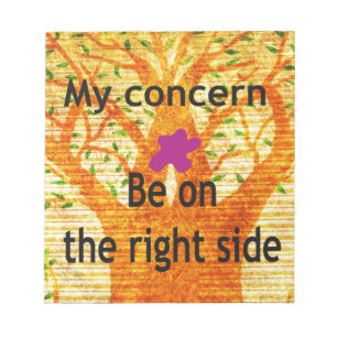 Rooted in Righteousness Baobab Vintage Perspective Notepad