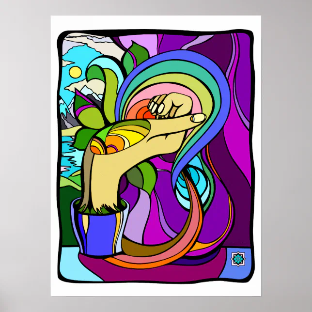 Rooted Poster Rooted Potential Poster | Zazzle