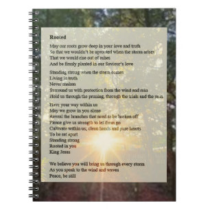Rooted - Prayer Poem Notebook