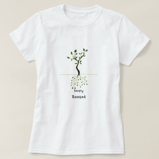 rooted T-Shirt (Design Front)