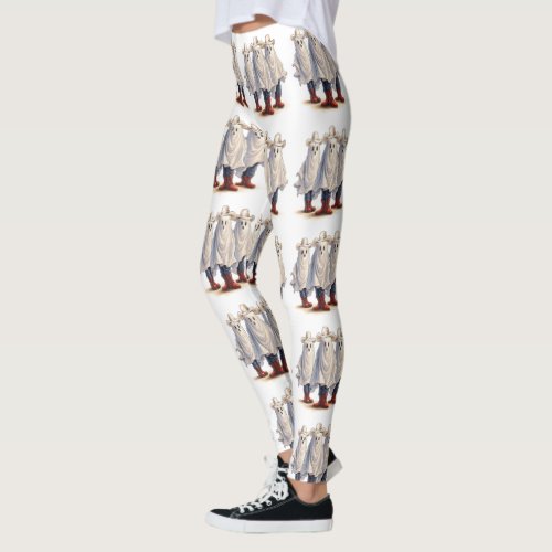 Rootin Tootin Spookin Western Ghosts Custom Text   Leggings