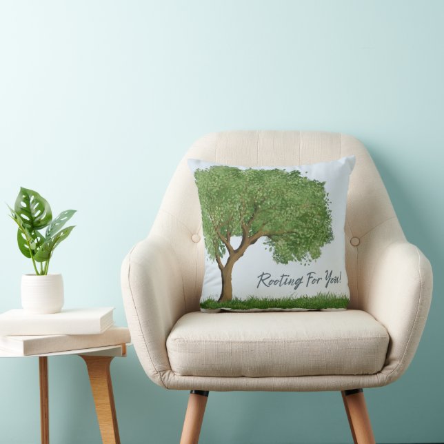 Rooting For You Pillow for Chronic Illness Support (Chair)