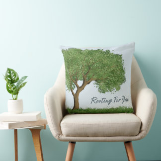 Rooting For You Pillow for Chronic Illness Support