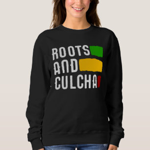 Roots And Culcha Rasta Colors Reggae Sweatshirt