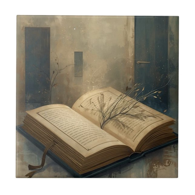 Roots of a Story Untold Ceramic Tile (Front)