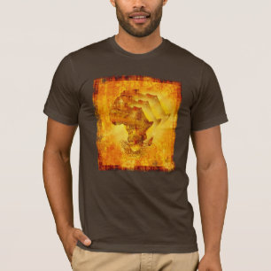 Roots of an African Dawn Africa Ethnic Grunge Tee