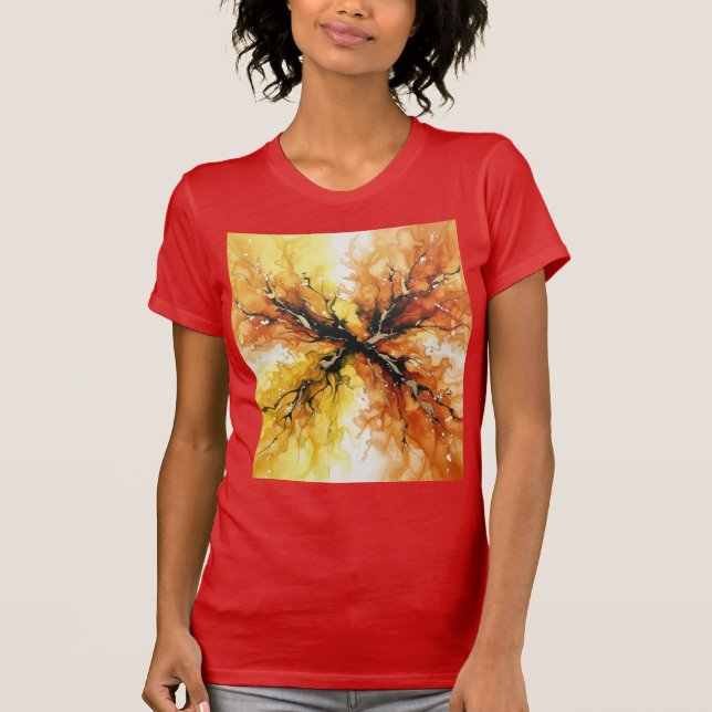 Roots of Fire, Branches of Light T-Shirt (Front)