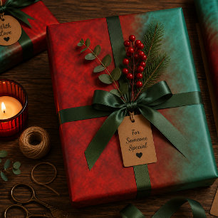 Roots of Flame Wrapping Paper Sheets
