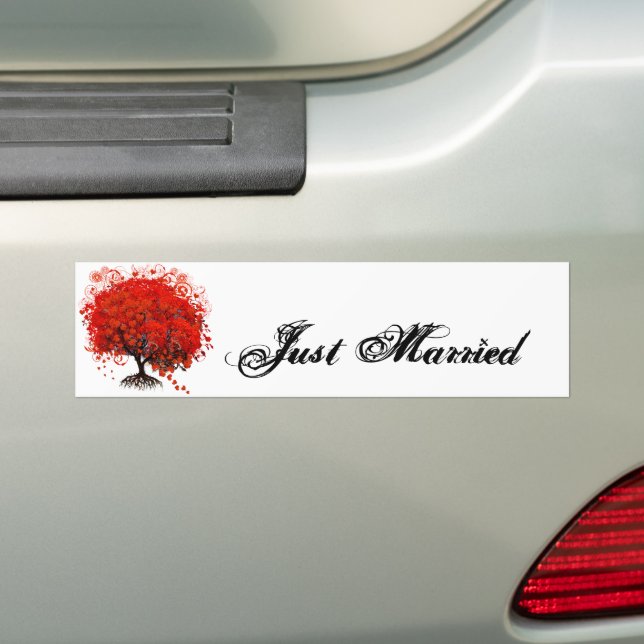 Roots of Love Bumper Sticker (On Car)