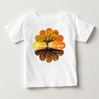 Roots of Love Flower Girl Custom Current Year Baby T-Shirt
