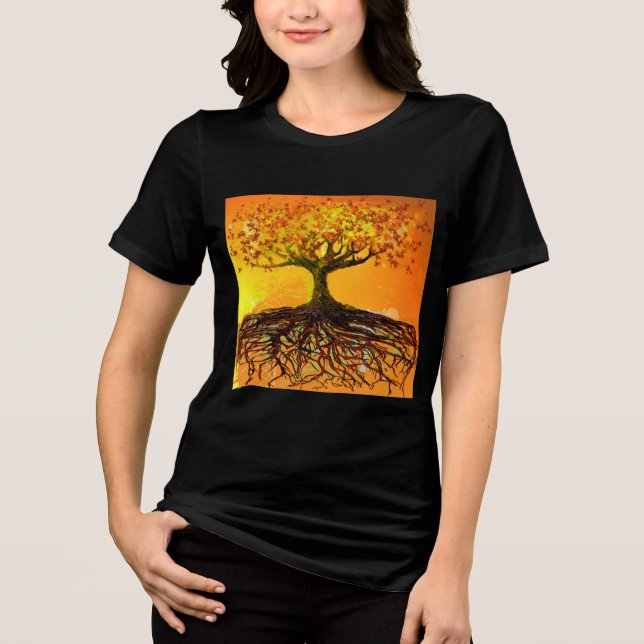 Roots of Love Tri-Blend Shirt (Front)