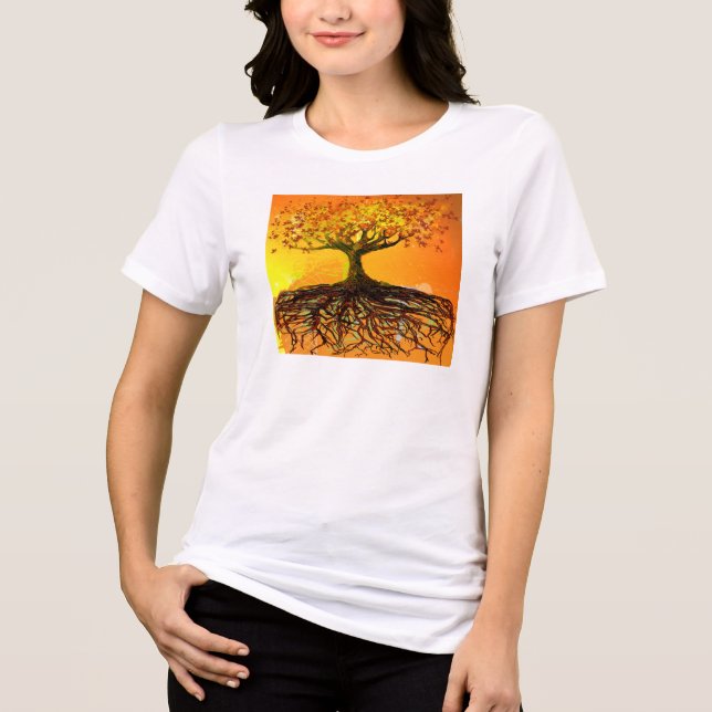 Roots of Love Tri-Blend Shirt (Front)