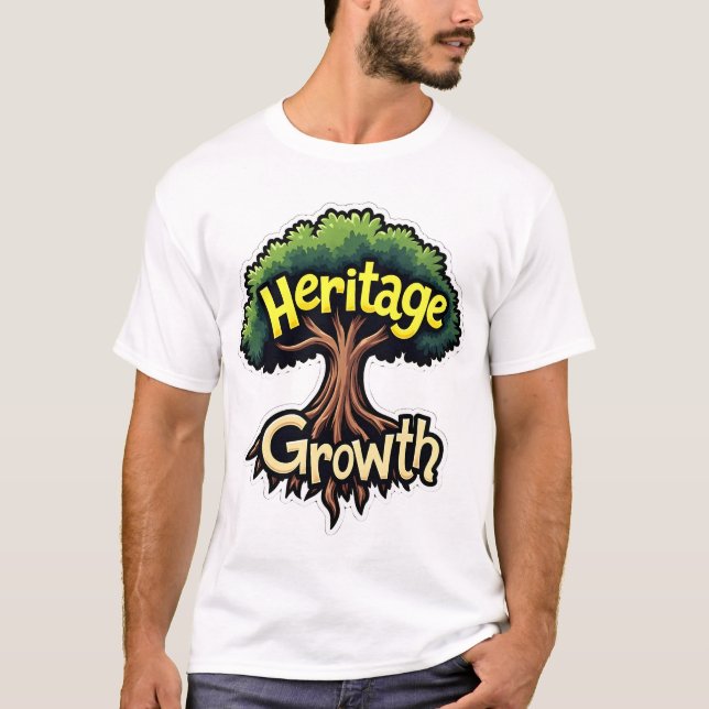 Roots of Resilience: Celebrating Black History & H T-Shirt (Front)