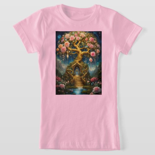 Roots of Reverence The Sacred Tree T_Shirt