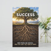 Roots Of Success (Standing Front)