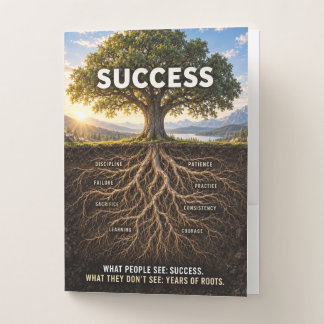 Roots Of Success Pocket Folder