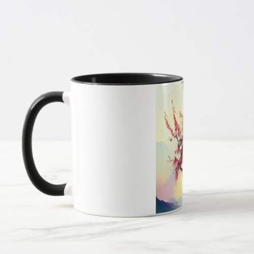 Roots Of Tranquility A Trees Journey On Your Mug