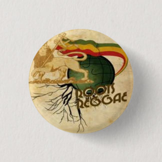 Roots Rasta plates Pinback Button
