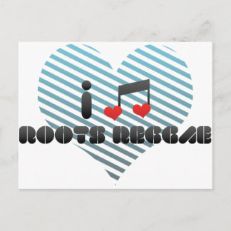 Roots Reggae fan Postcard