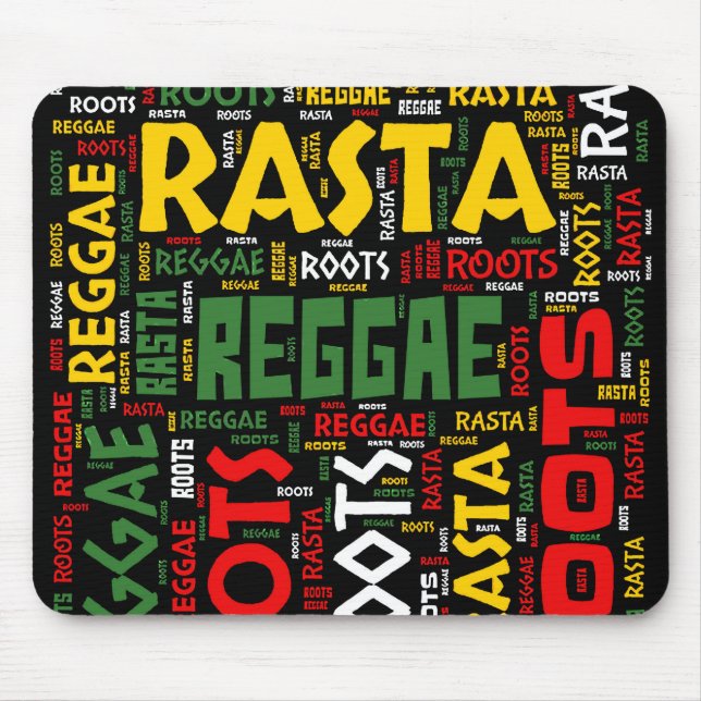 Roots Reggae Mousepad (Front)