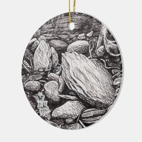 Roots Run Deep Ceramic Ornament