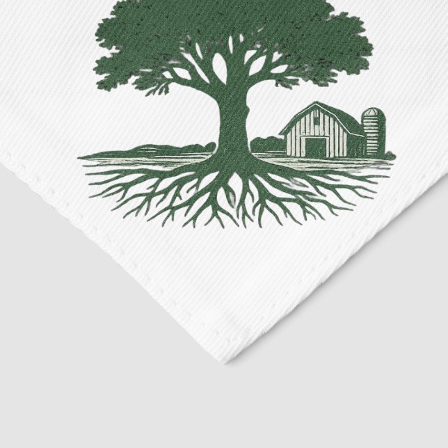 Roots Run Deeper Than Wires Pet Bandana Collar (Corner)