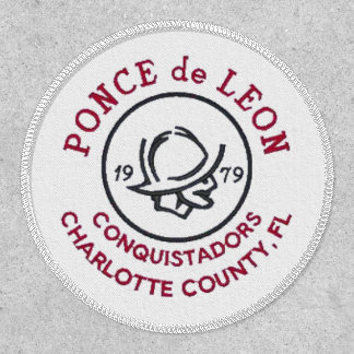 ROPC White Round Patch
