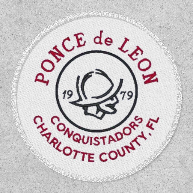 ROPC White Round Patch (Front)