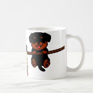 Rope Buddies: Calico Cat, Siamese Acrobat & Happy  Coffee Mug