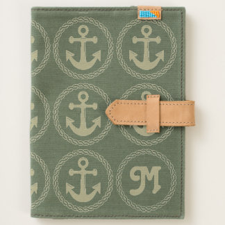Rope N Anchor Monogrammed Journal